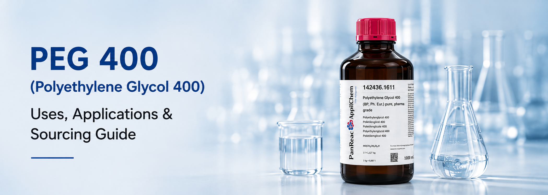 PEG 400 (Polyethylene Glycol 400) Pharmaceutical Supplier in India: Complete Guide